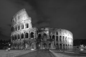 Coliseo romano, maravilla de la ingenieria.